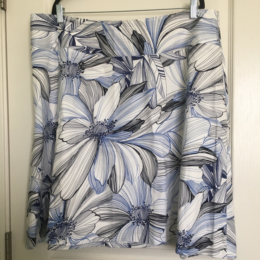 Lane Bryant Knee Length A-Line Skirt